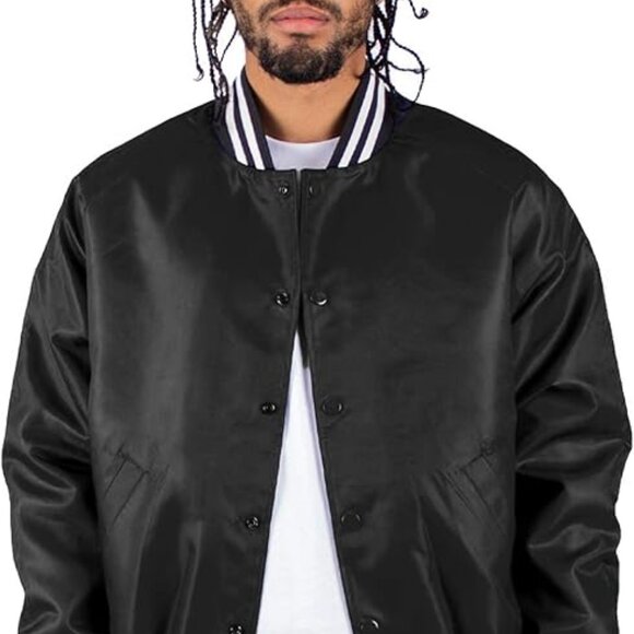 Shaka Wear Other - Active Seller!!!  Shaka Wear Men’s Bomber Jacket Classic Varsity Black and White